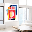 Launder I by Grace Popp on GIANT ART - brights abstract