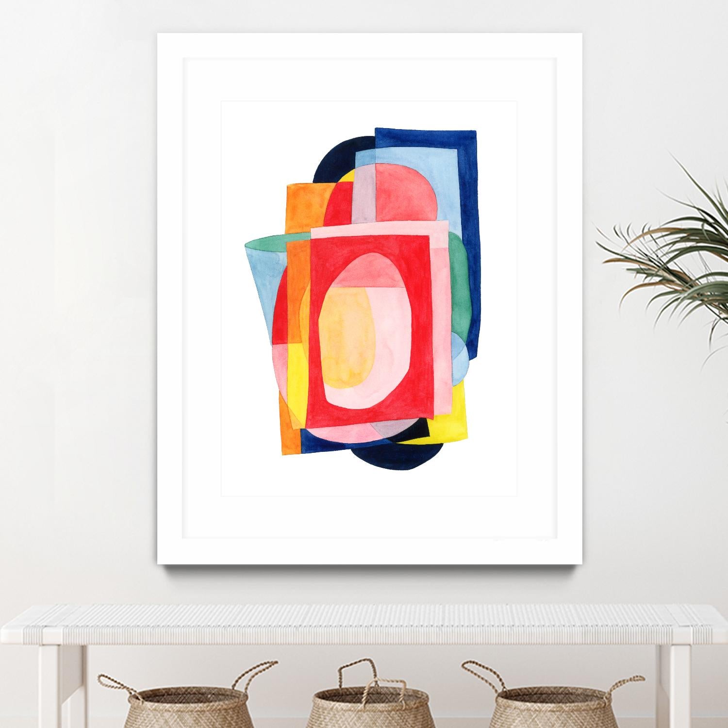Launder I by Grace Popp on GIANT ART - brights abstract