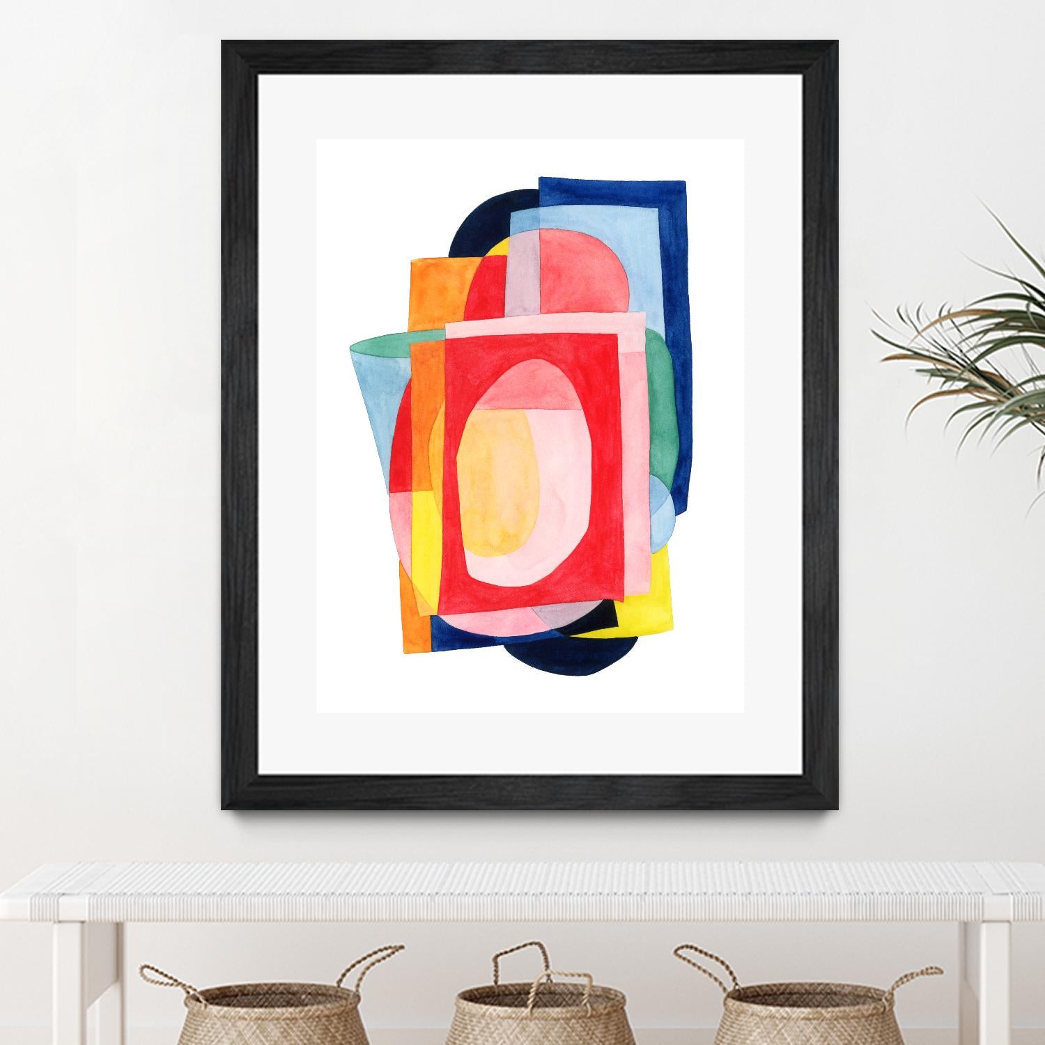 Launder I by Grace Popp on GIANT ART - brights abstract