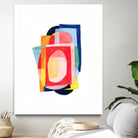Launder I by Grace Popp on GIANT ART - brights abstract
