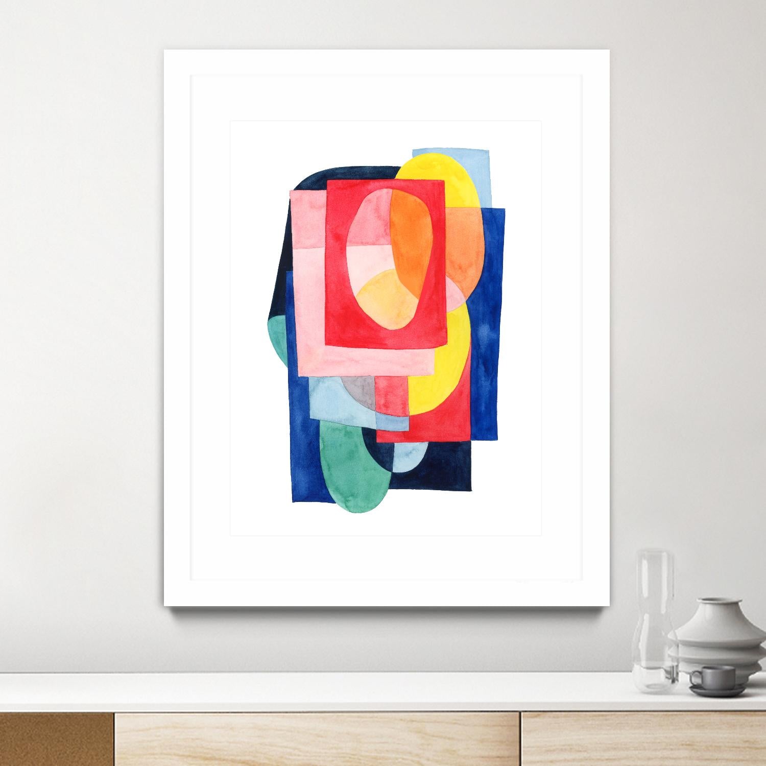 Launder II by Grace Popp on GIANT ART - brights abstract