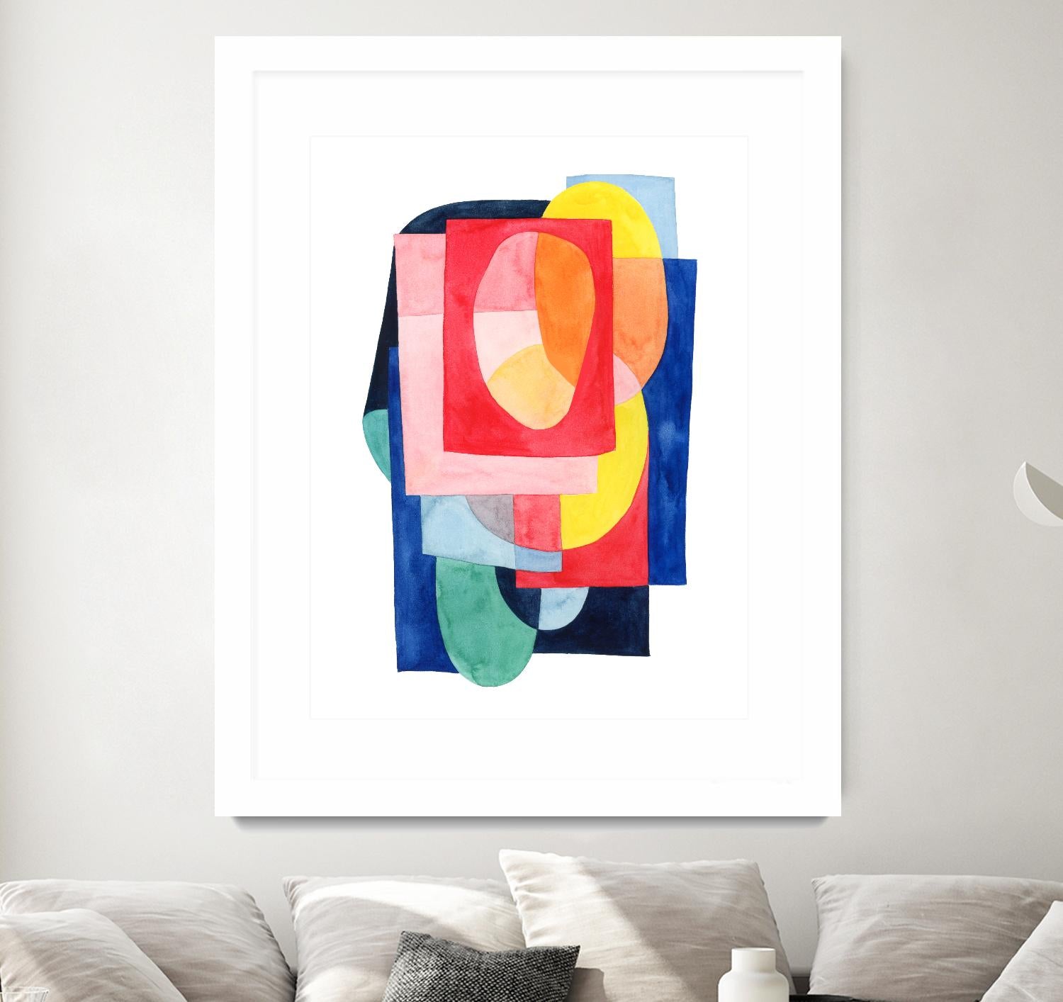 Launder II by Grace Popp on GIANT ART - brights abstract