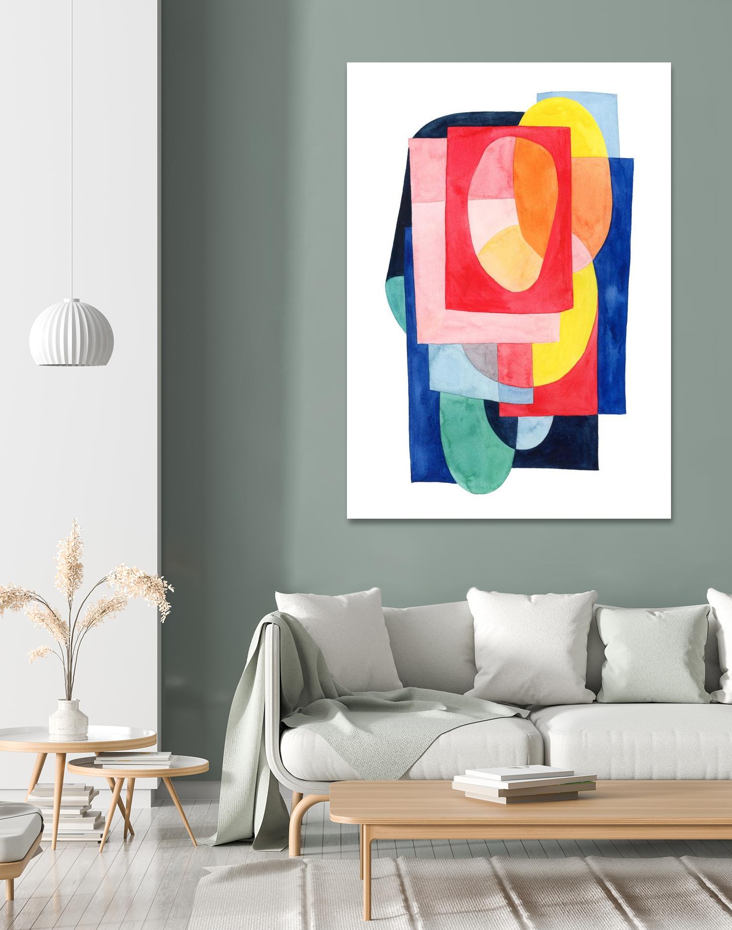 Launder II by Grace Popp on GIANT ART - brights abstract