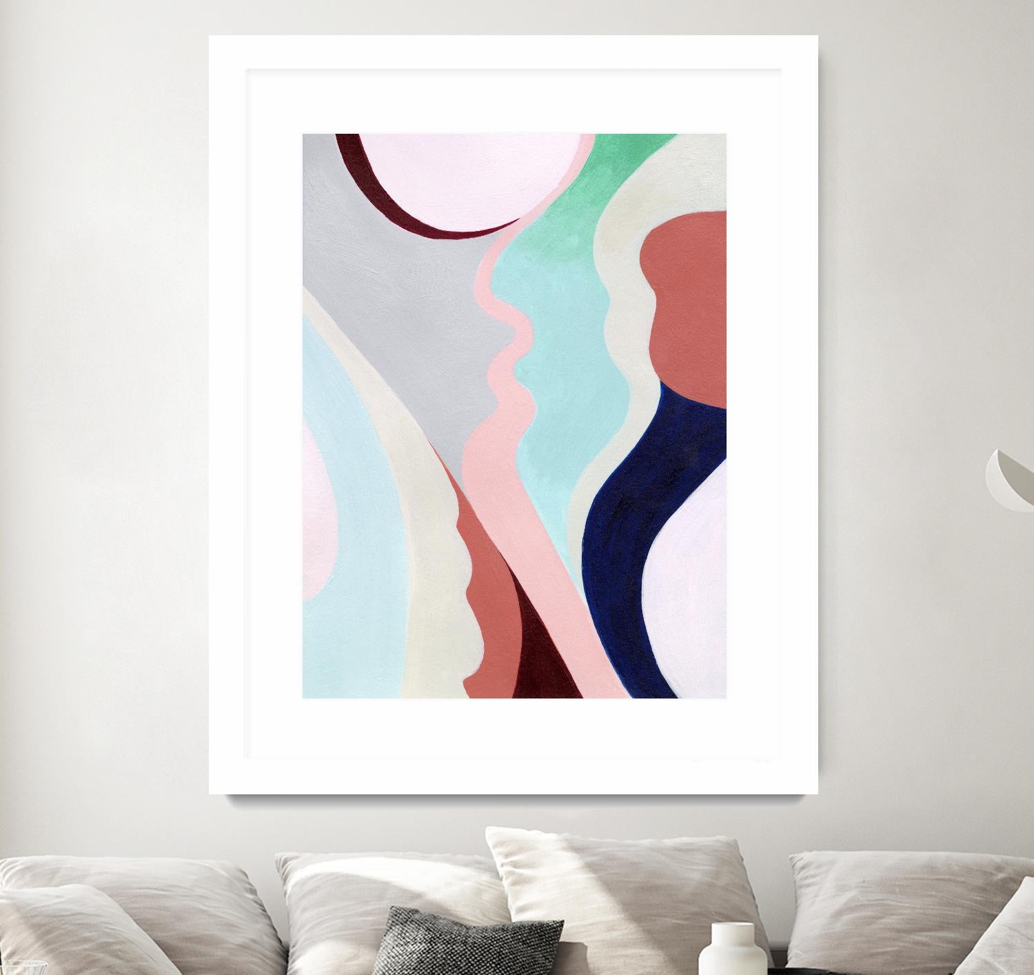 Pastel Highlands I by Grace Popp on GIANT ART - pastels abstract