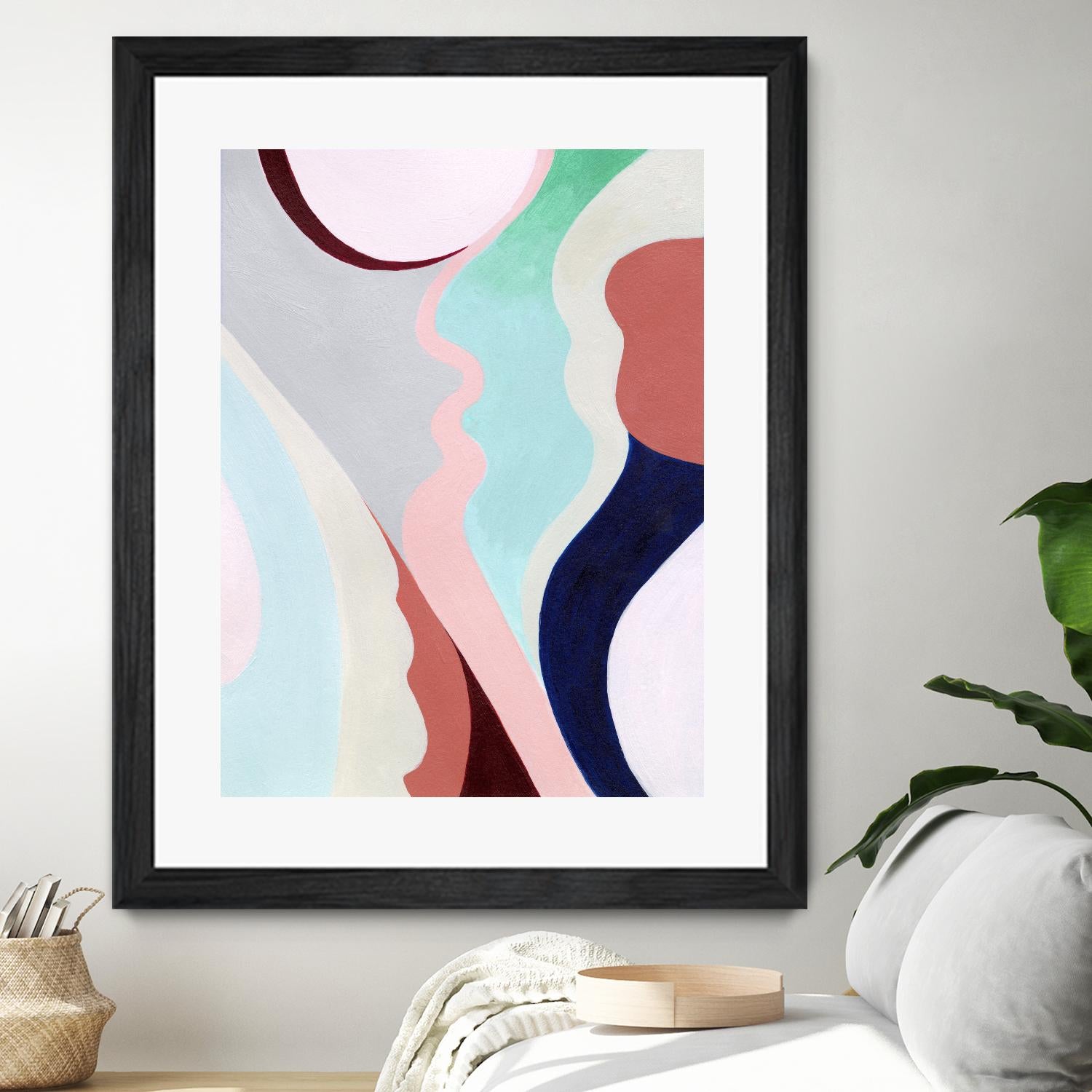 Pastel Highlands I by Grace Popp on GIANT ART - pastels abstract