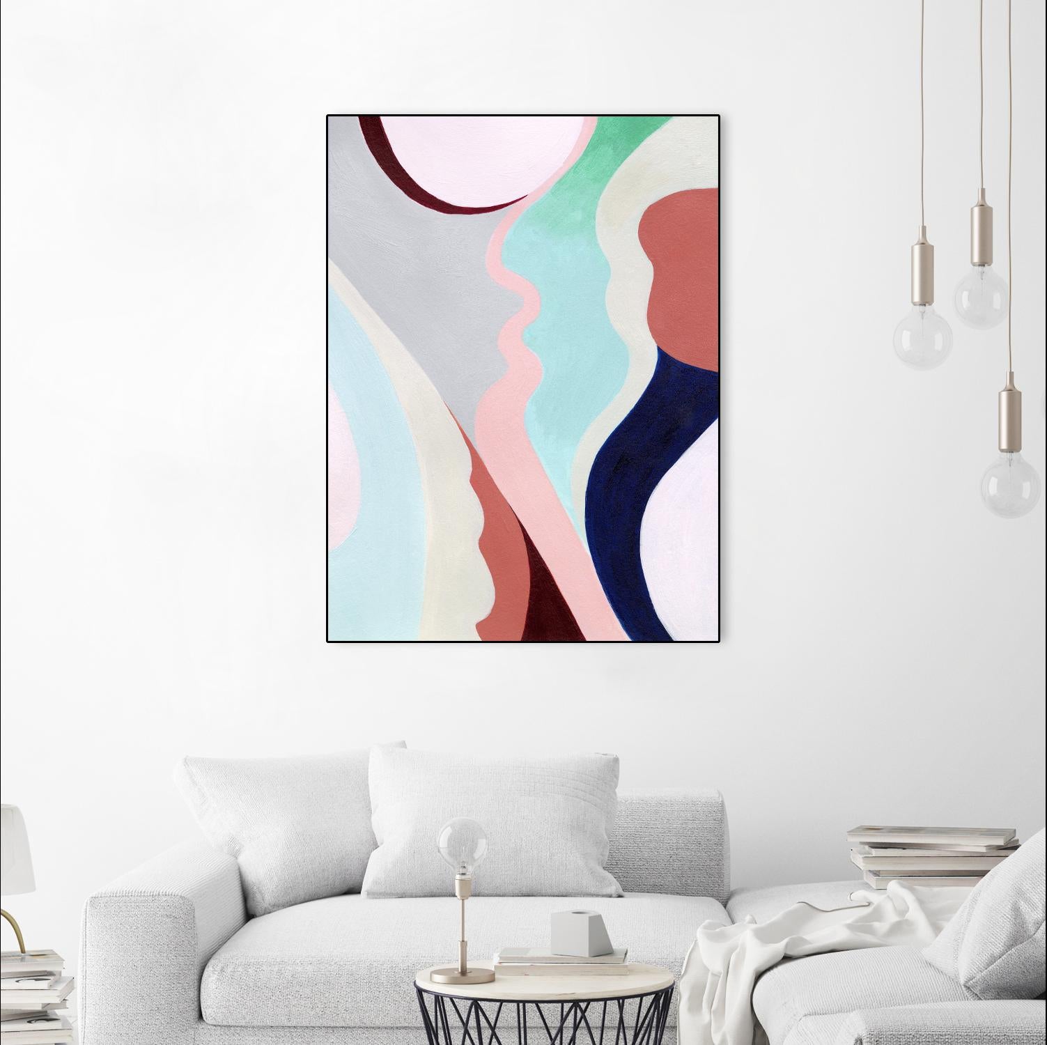 Pastel Highlands I by Grace Popp on GIANT ART - pastels abstract