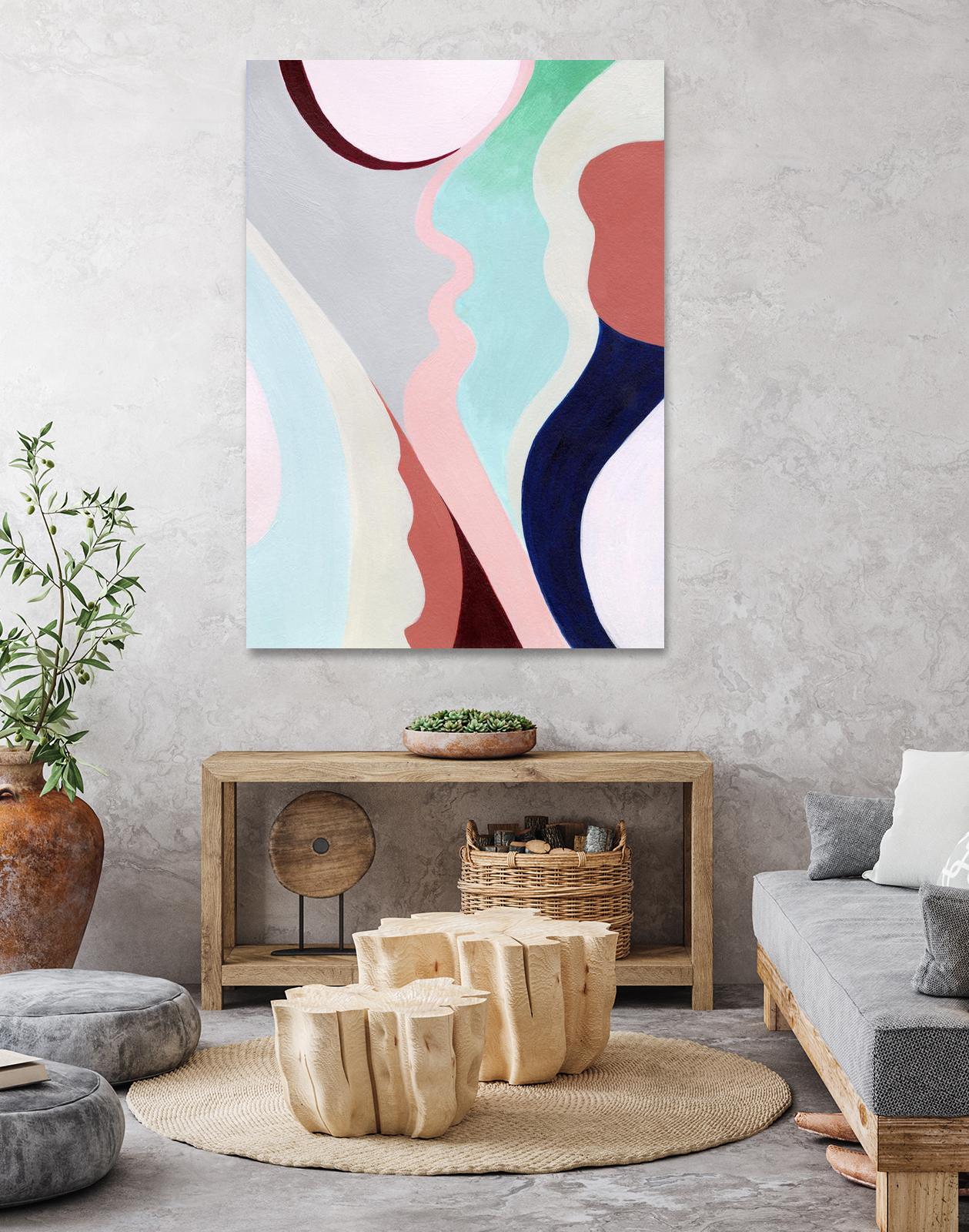 Pastel Highlands I by Grace Popp on GIANT ART - pastels abstract