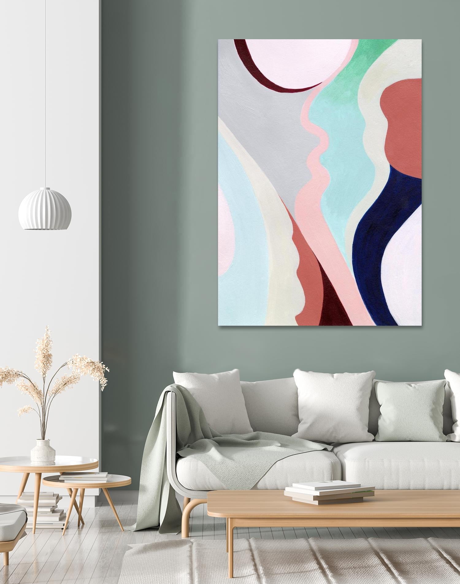 Pastel Highlands I by Grace Popp on GIANT ART - pastels abstract