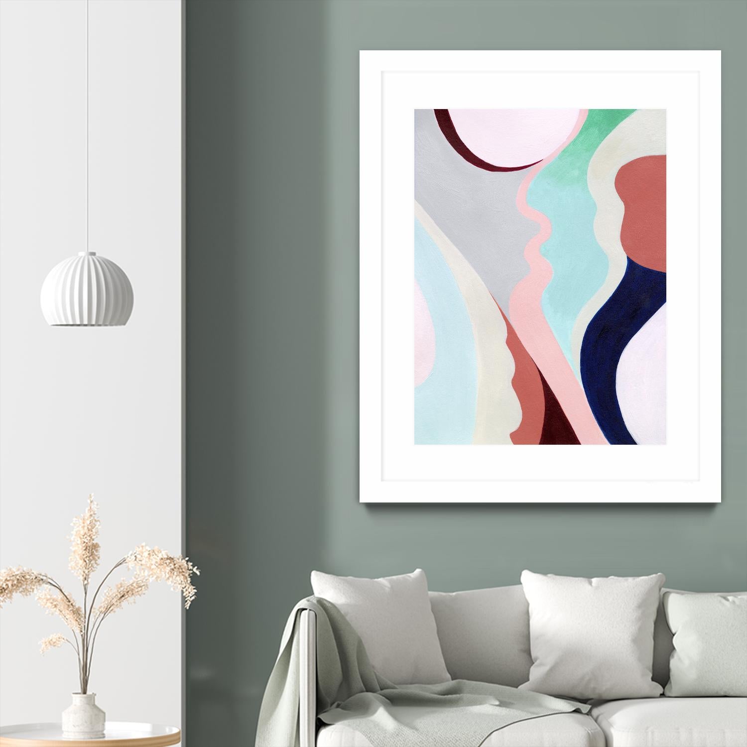 Pastel Highlands I by Grace Popp on GIANT ART - pastels abstract