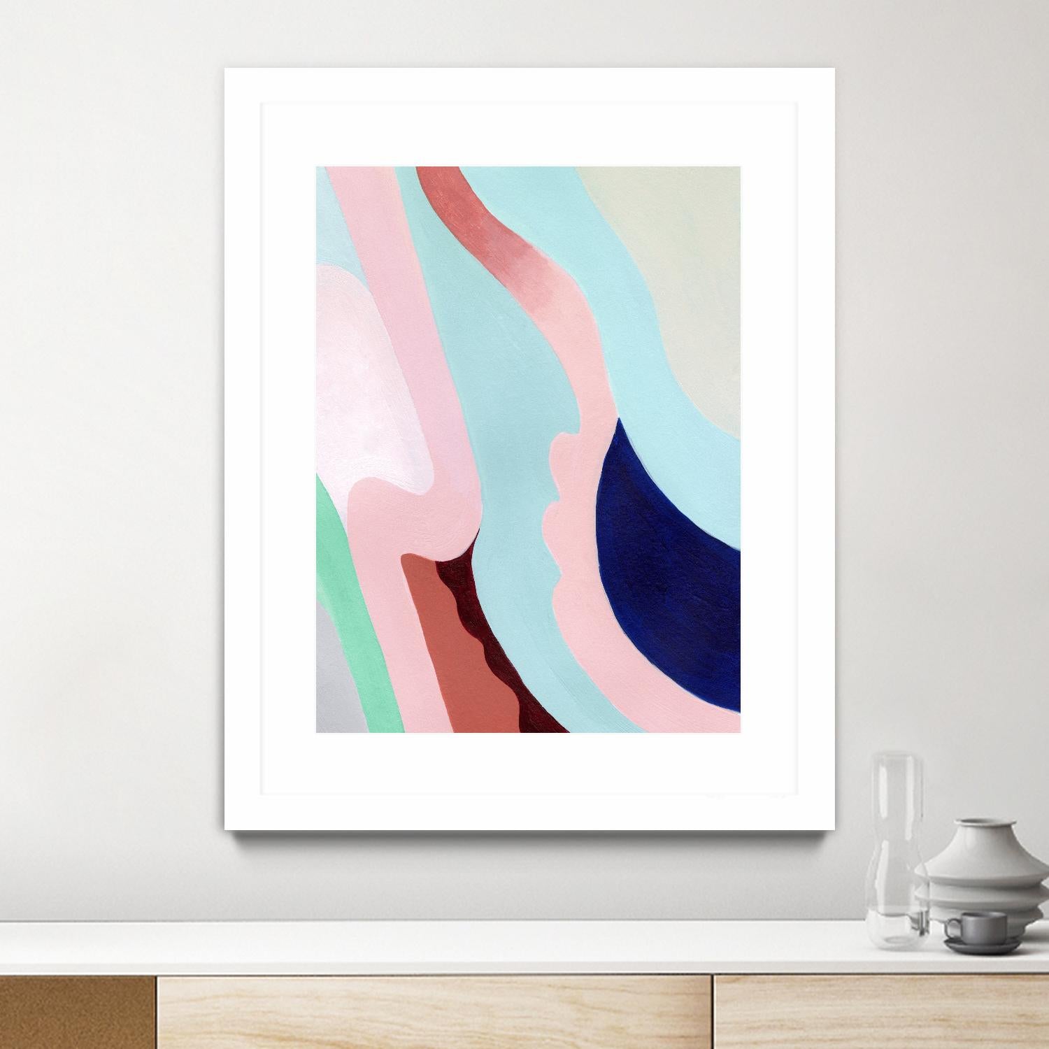 Pastel Highlands II by Grace Popp on GIANT ART - pastels abstract