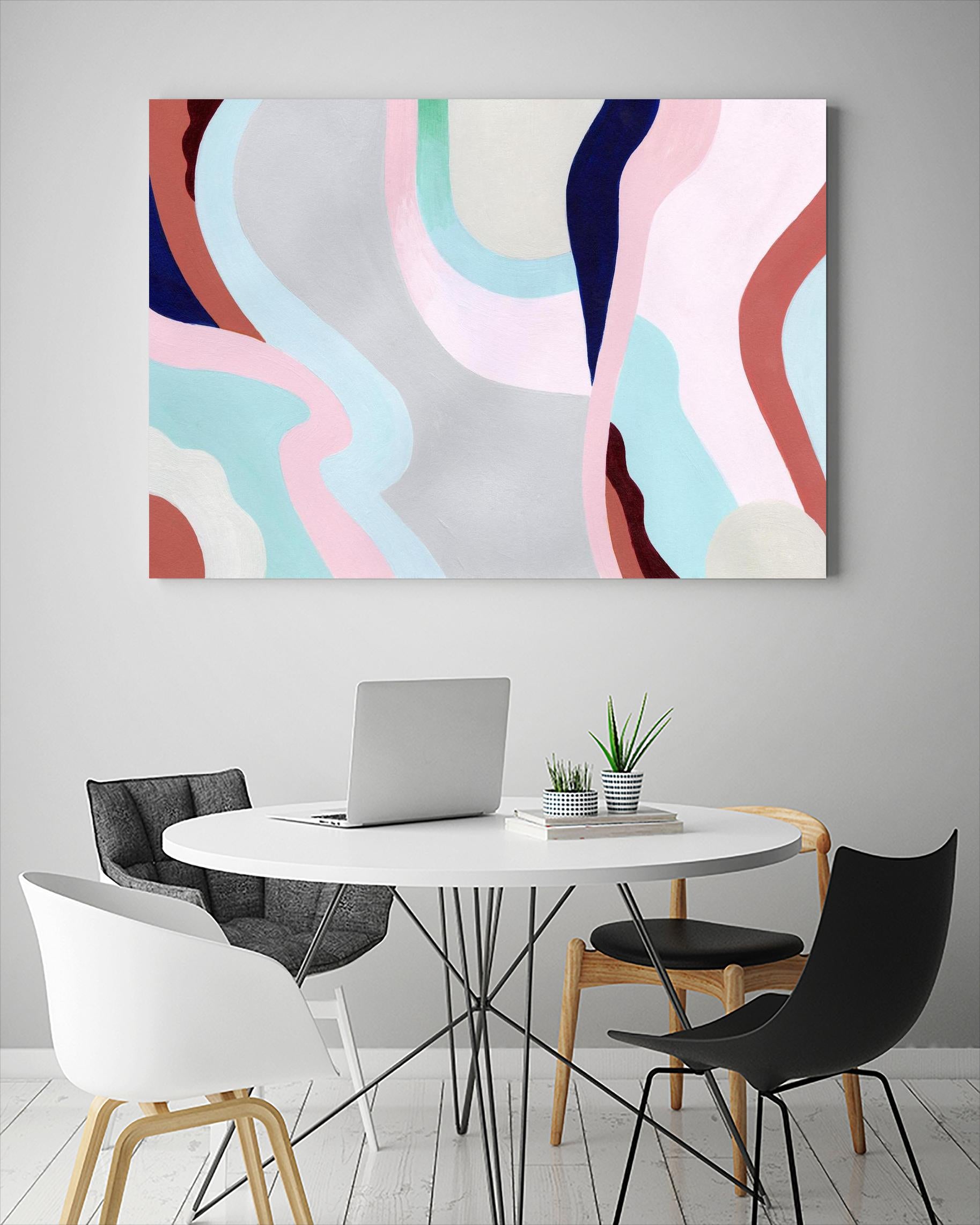 Pastel Highlands VI by Grace Popp on GIANT ART - pastels abstract