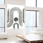 Lunar Maze II by June Erica Vess on GIANT ART - neutral abstract