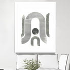 Lunar Maze II by June Erica Vess on GIANT ART - neutral abstract