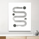 Lunar Maze IV by June Erica Vess on GIANT ART - neutral abstract