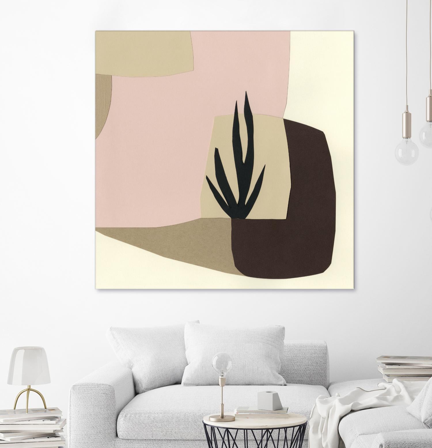 Tinted Dimensions I by Renée W. Stramel on GIANT ART - pastels abstract