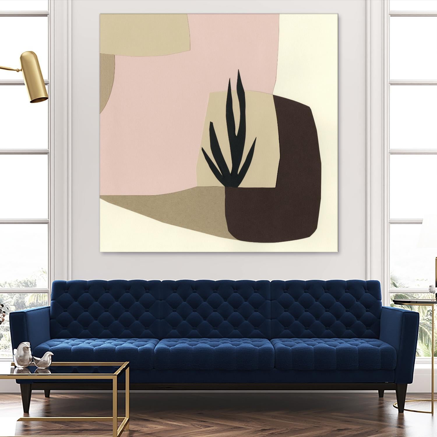 Tinted Dimensions I by Renée W. Stramel on GIANT ART - pastels abstract