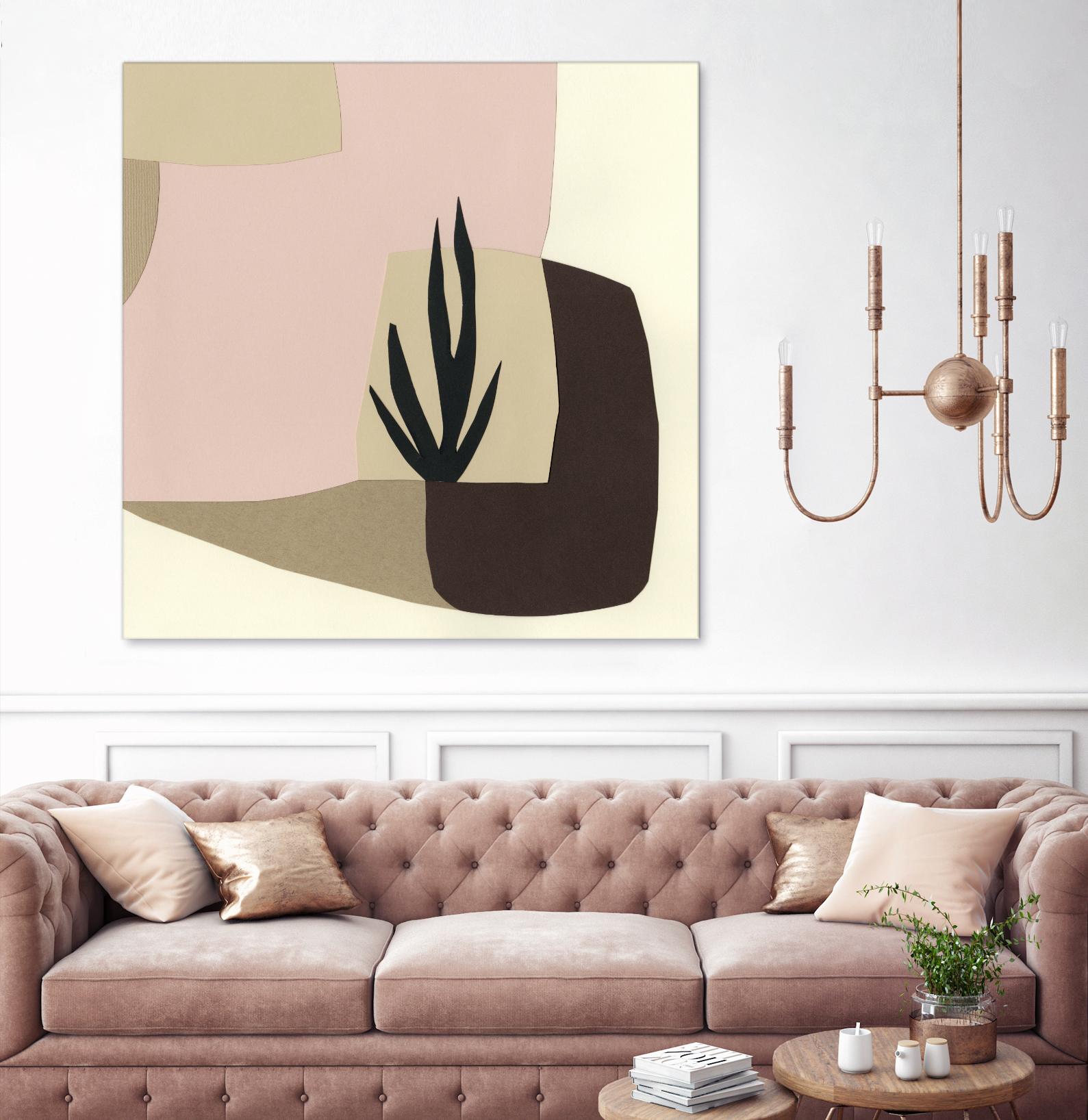 Tinted Dimensions I by Renée W. Stramel on GIANT ART - pastels abstract