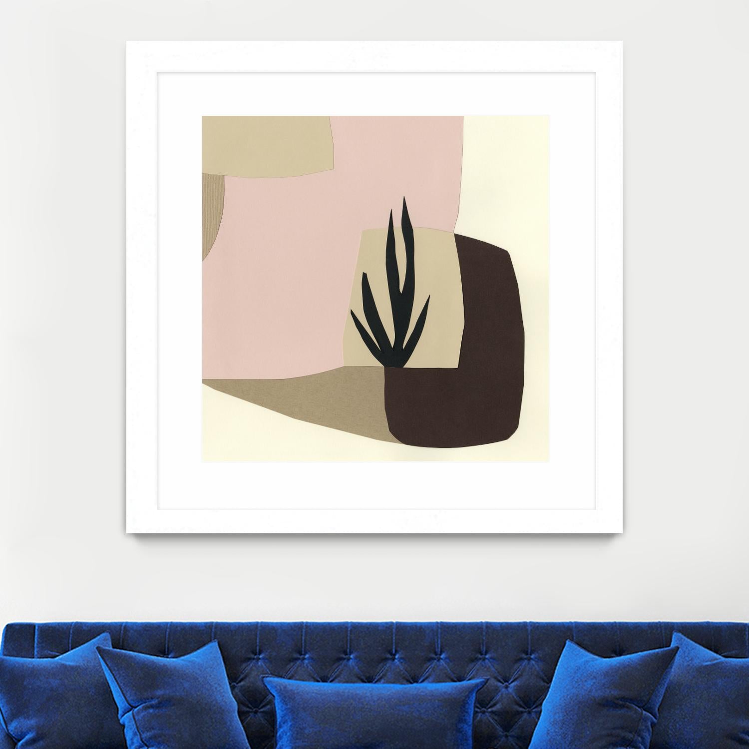 Tinted Dimensions I by Renée W. Stramel on GIANT ART - pastels abstract