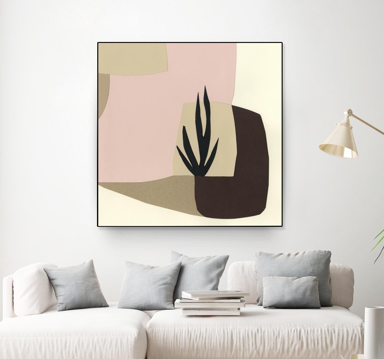 Tinted Dimensions I by Renée W. Stramel on GIANT ART - pastels abstract