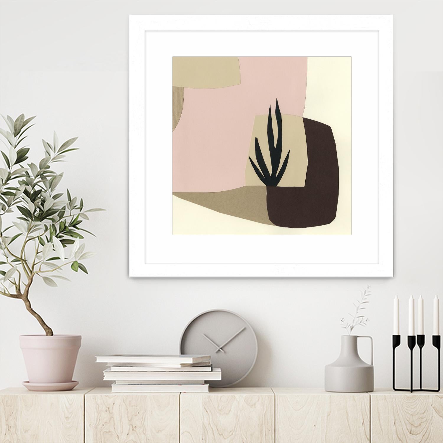 Tinted Dimensions I by Renée W. Stramel on GIANT ART - pastels abstract