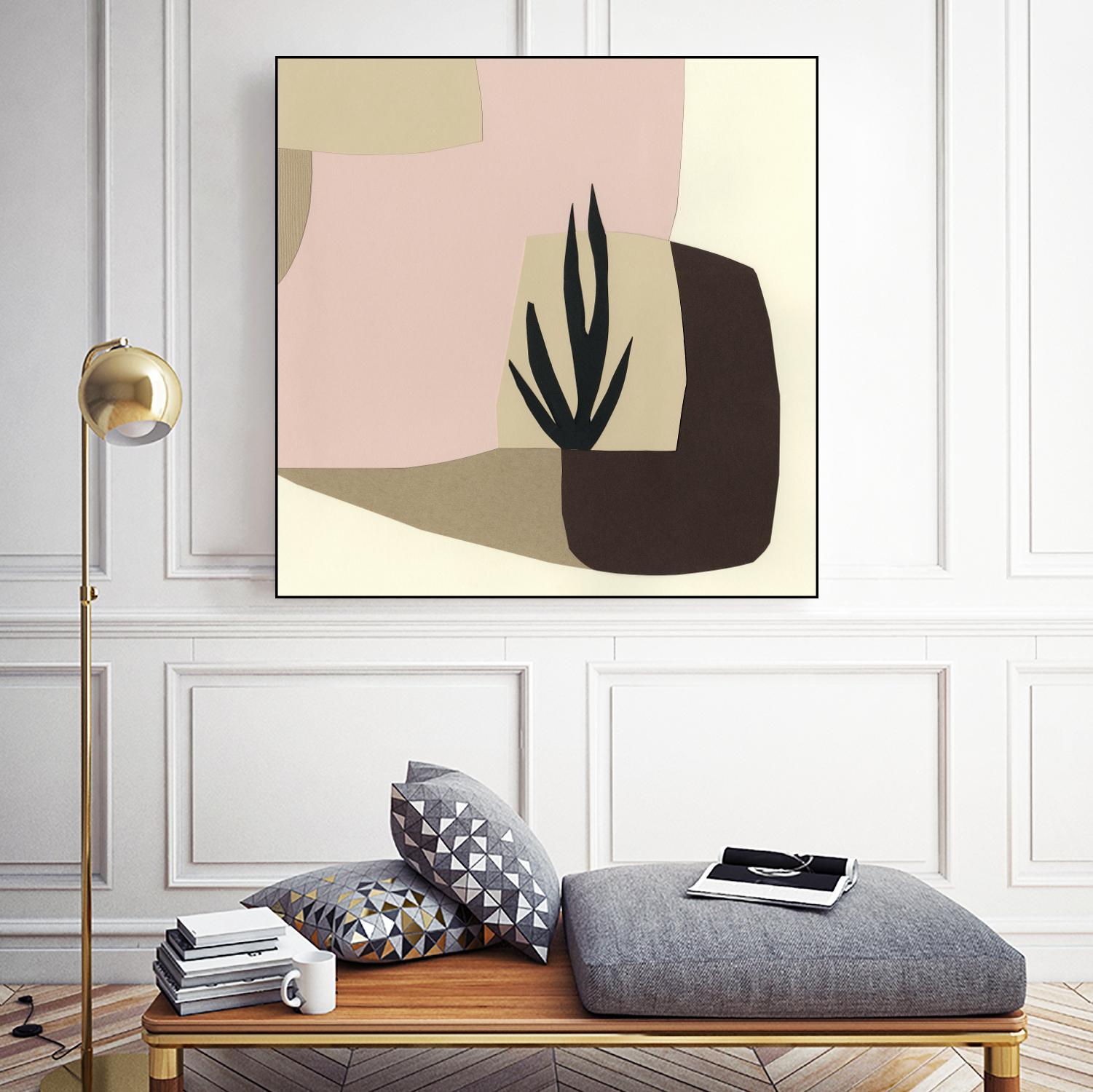 Tinted Dimensions I by Renée W. Stramel on GIANT ART - pastels abstract