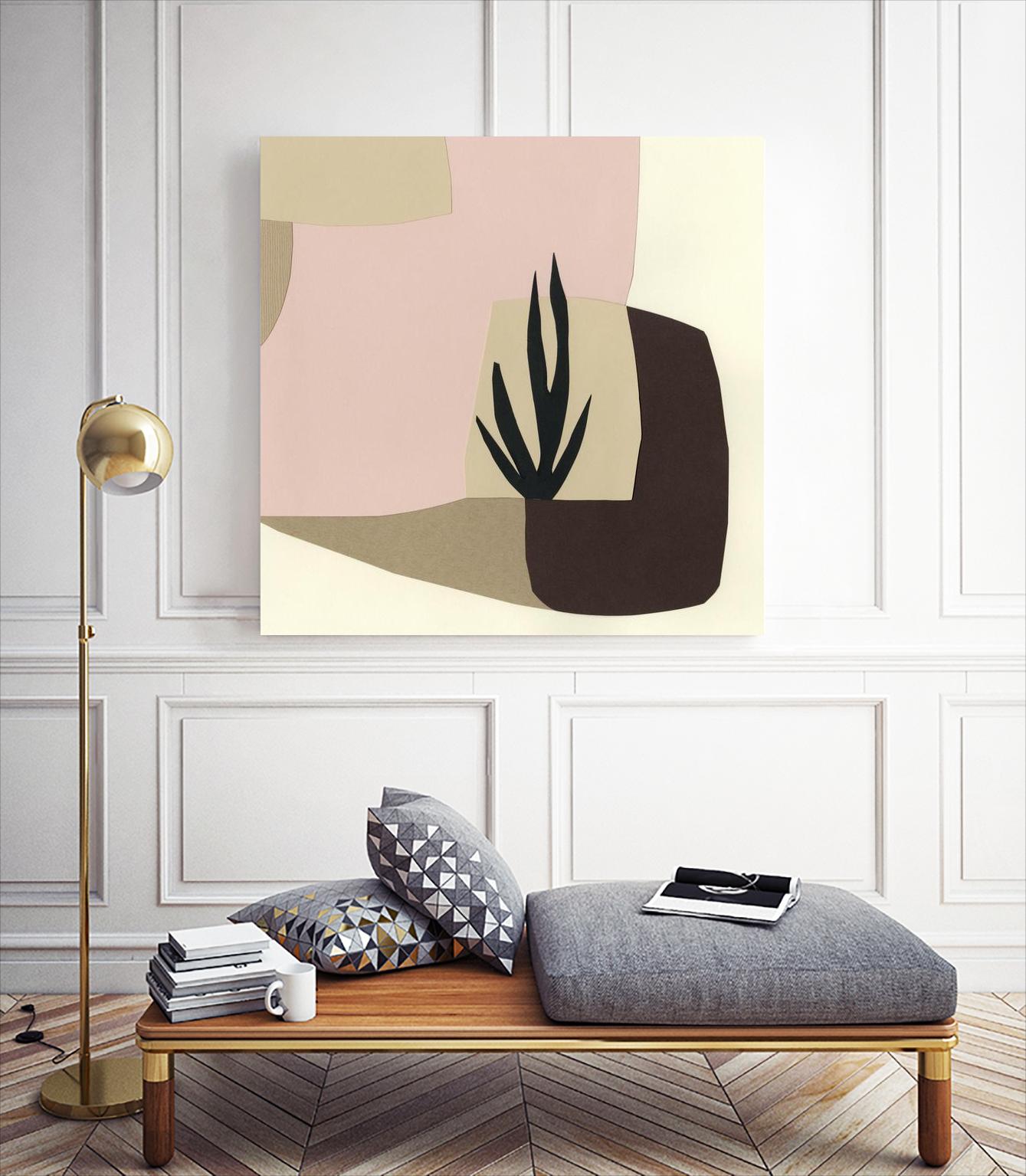 Tinted Dimensions I by Renée W. Stramel on GIANT ART - pastels abstract