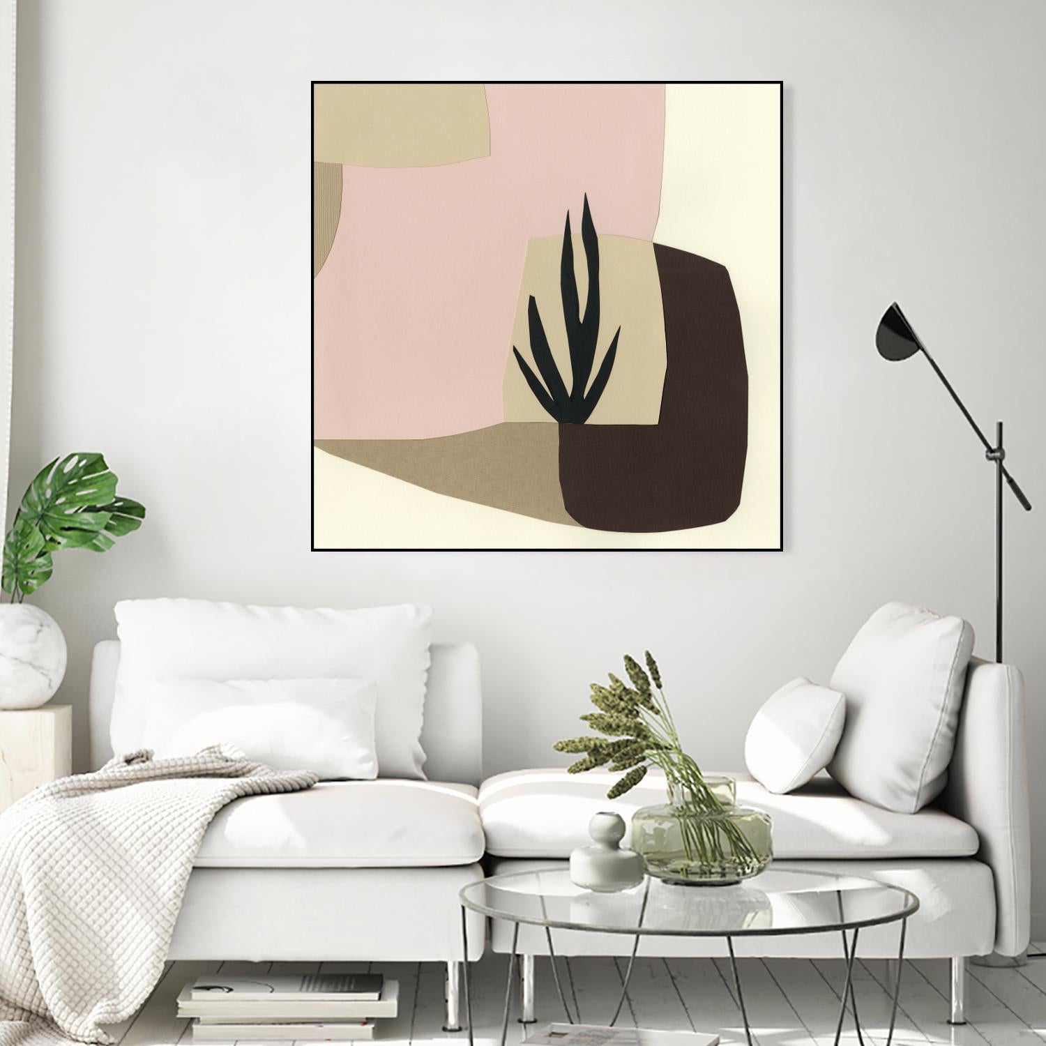 Tinted Dimensions I by Renée W. Stramel on GIANT ART - pastels abstract