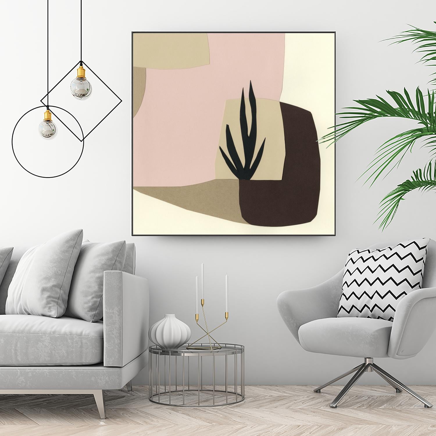 Tinted Dimensions I by Renée W. Stramel on GIANT ART - pastels abstract