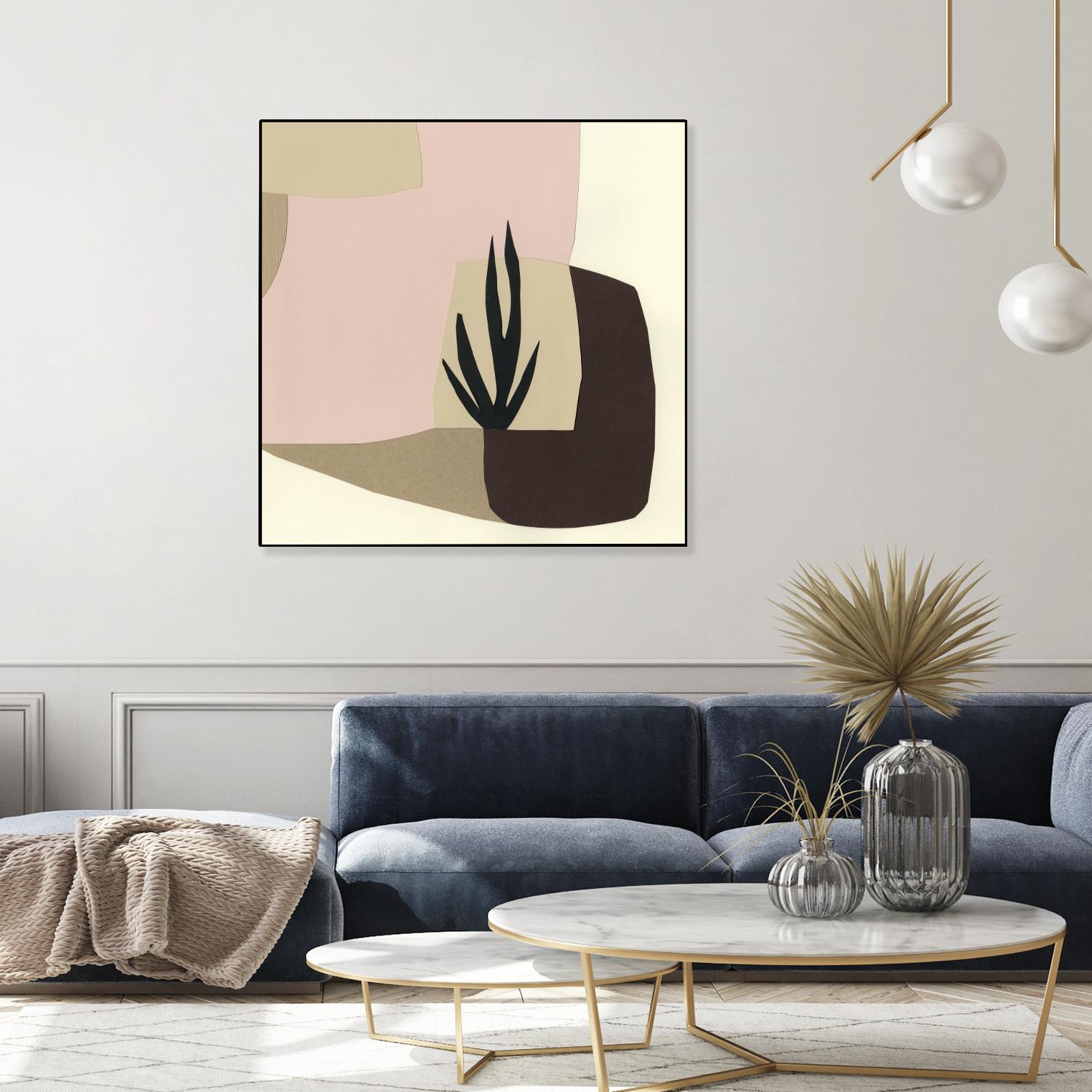 Tinted Dimensions I by Renée W. Stramel on GIANT ART - pastels abstract