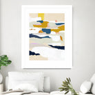 Woven Together II by Victoria Borges on GIANT ART - pastels abstract