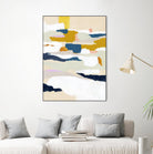 Woven Together II by Victoria Borges on GIANT ART - pastels abstract