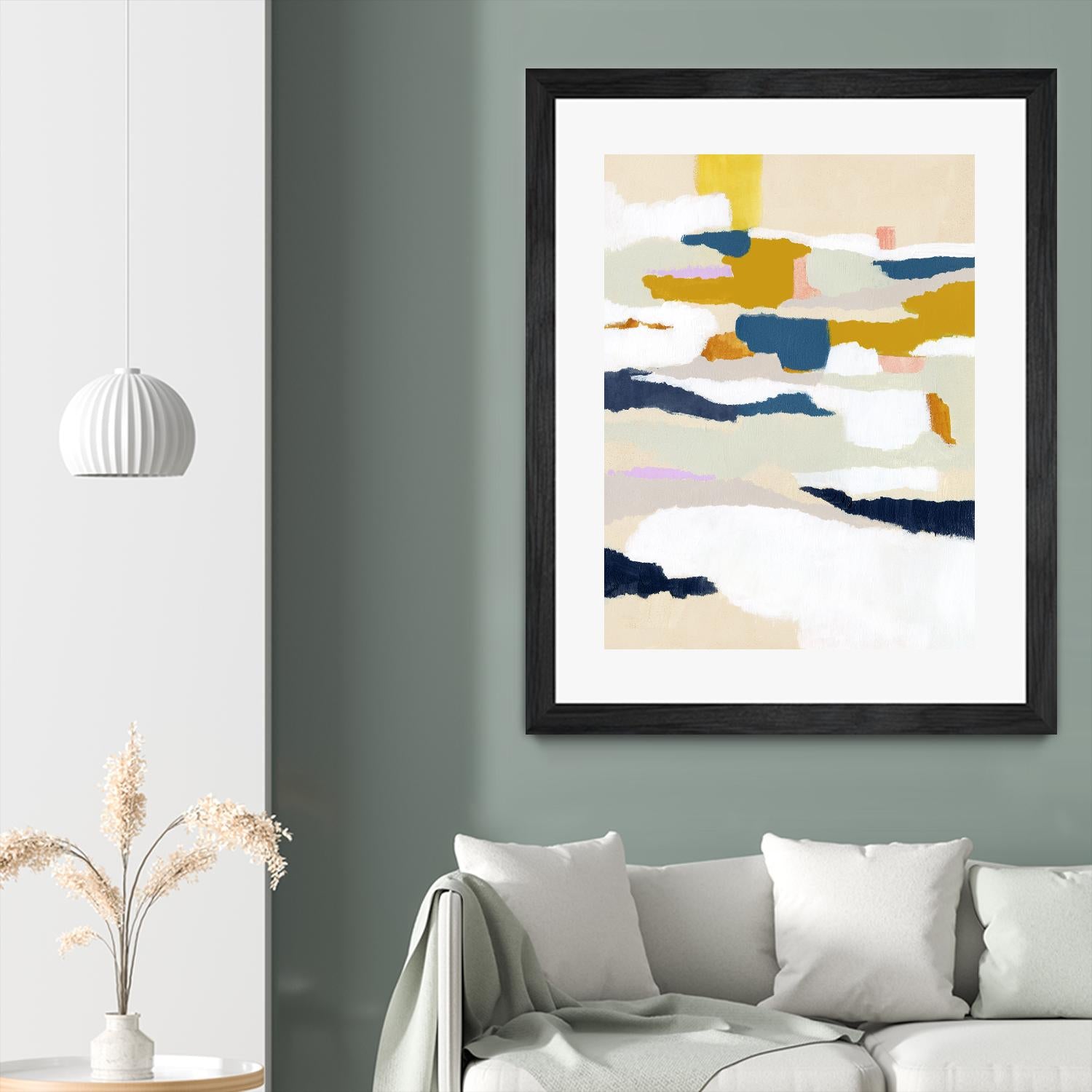 Woven Together II by Victoria Borges on GIANT ART - pastels abstract