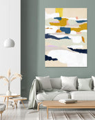 Woven Together II by Victoria Borges on GIANT ART - pastels abstract