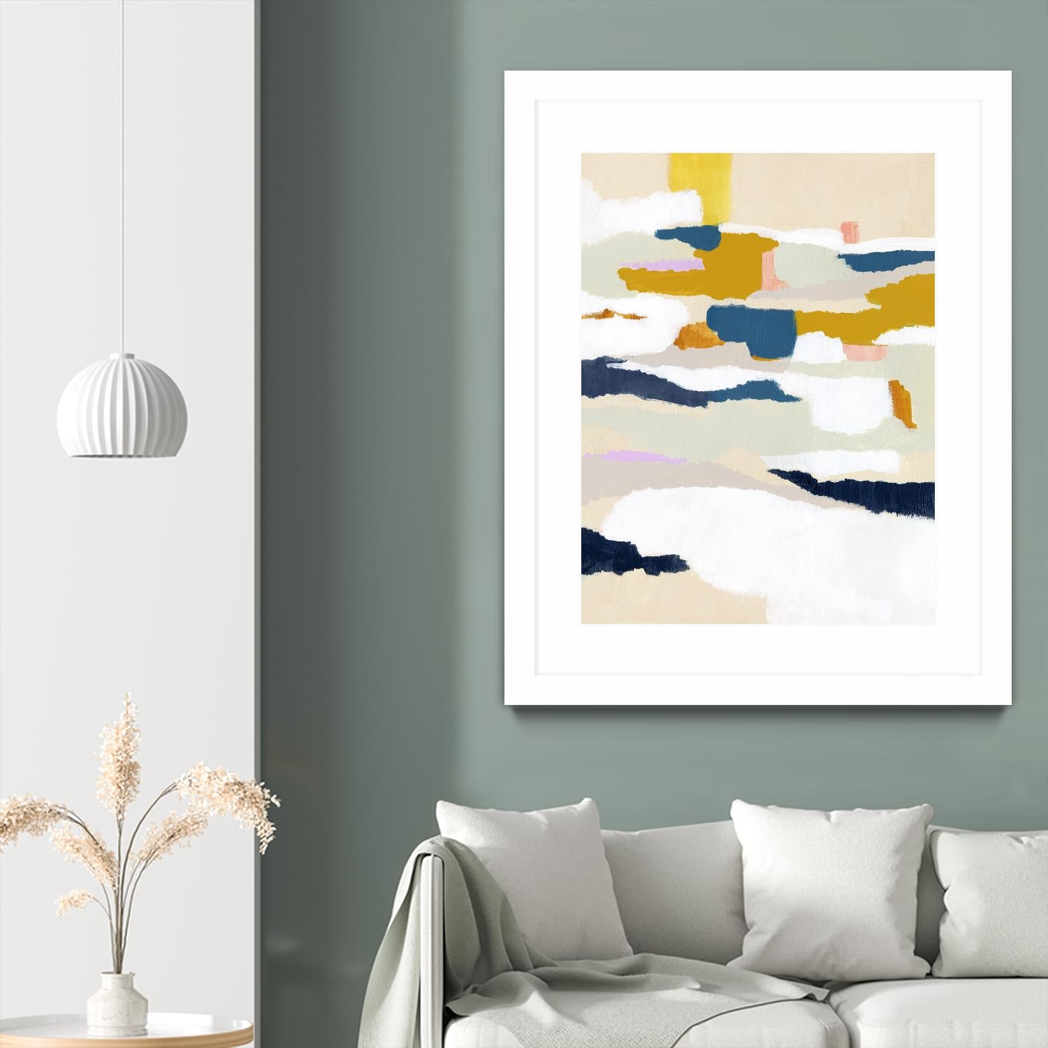 Woven Together II by Victoria Borges on GIANT ART - pastels abstract