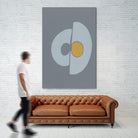 Quaternary Trilogy III by Regina Moore on GIANT ART - neutral abstract