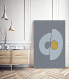 Quaternary Trilogy III by Regina Moore on GIANT ART - neutral abstract