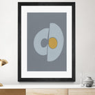 Quaternary Trilogy III by Regina Moore on GIANT ART - neutral abstract