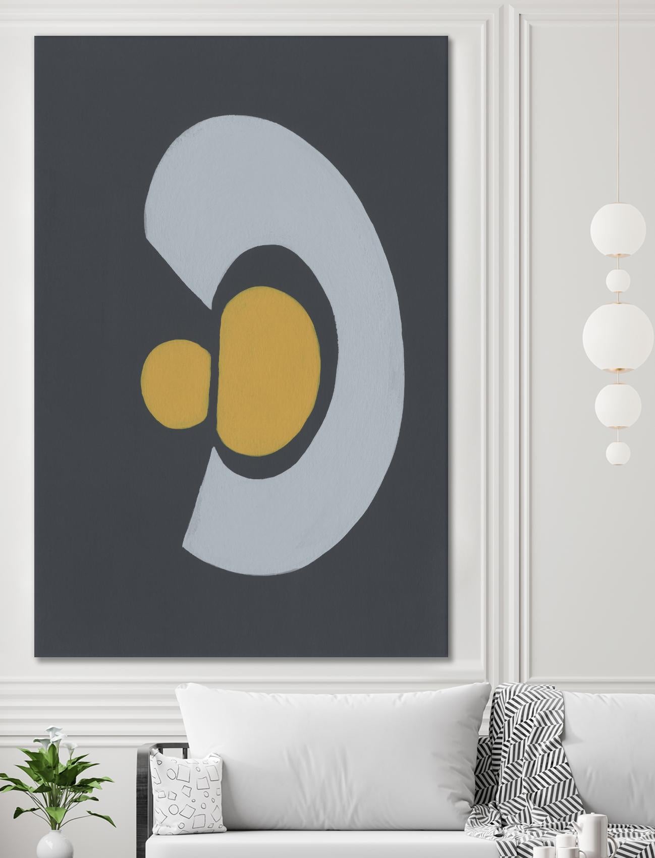 Quaternary Trilogy IV by Regina Moore on GIANT ART - neutral abstract