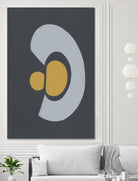 Quaternary Trilogy IV by Regina Moore on GIANT ART - neutral abstract