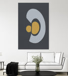 Quaternary Trilogy IV by Regina Moore on GIANT ART - neutral abstract