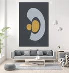 Quaternary Trilogy IV by Regina Moore on GIANT ART - neutral abstract