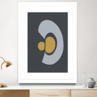 Quaternary Trilogy IV by Regina Moore on GIANT ART - neutral abstract