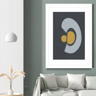 Quaternary Trilogy IV by Regina Moore on GIANT ART - neutral abstract