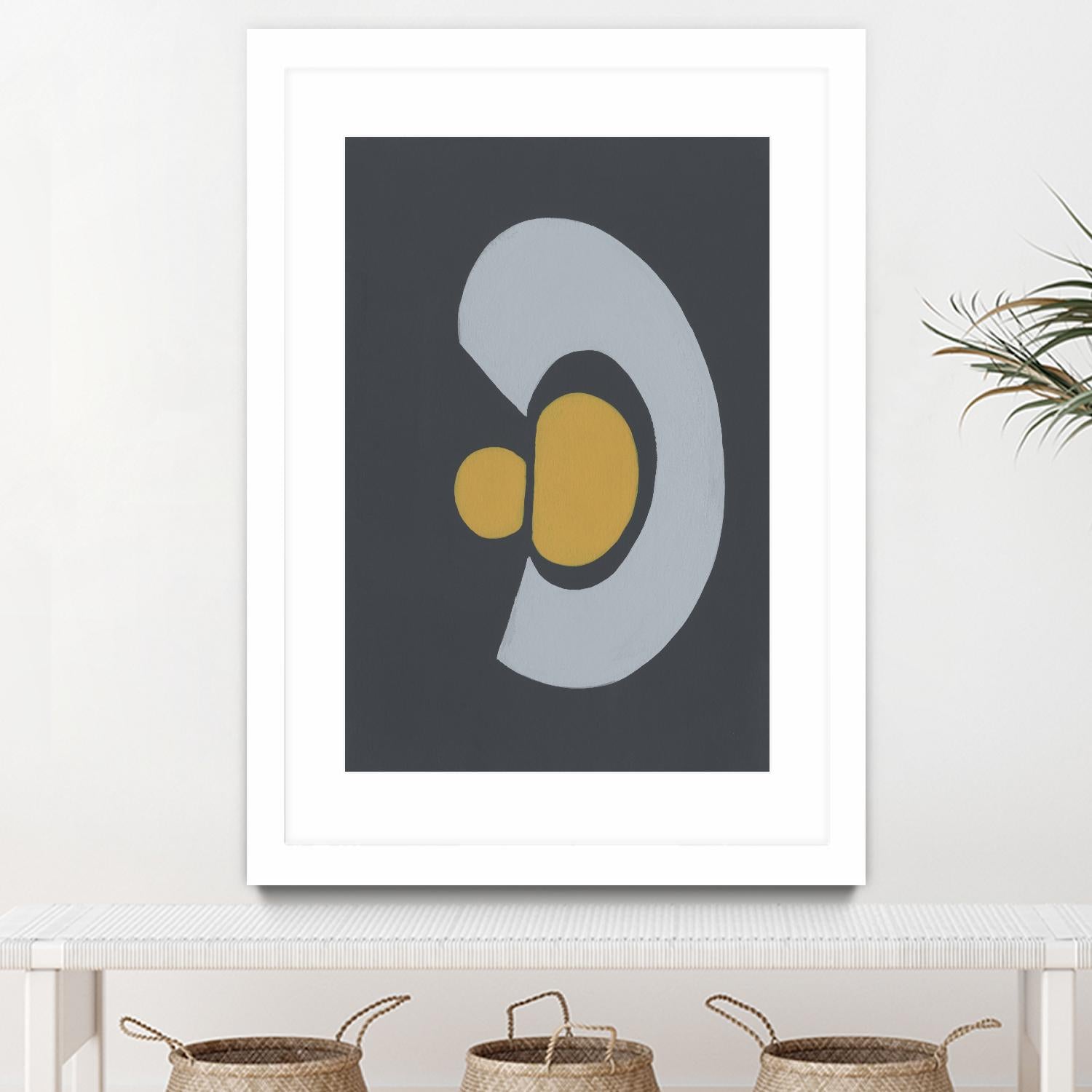 Quaternary Trilogy IV by Regina Moore on GIANT ART - neutral abstract