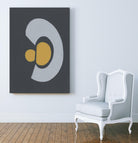 Quaternary Trilogy IV by Regina Moore on GIANT ART - neutral abstract