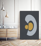 Quaternary Trilogy IV by Regina Moore on GIANT ART - neutral abstract