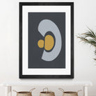 Quaternary Trilogy IV by Regina Moore on GIANT ART - neutral abstract