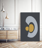 Quaternary Trilogy IV by Regina Moore on GIANT ART - neutral abstract