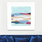 UA Stratascape I by June Erica Vess on GIANT ART - blue abstract