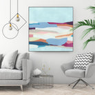 UA Stratascape I by June Erica Vess on GIANT ART - blue abstract